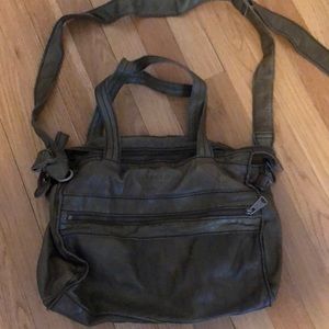 Liebskind distressed crossbody bag